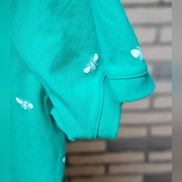 Lands End Polo Sz Lg 14/16 adorable with bees on it - Picture 4 of 11